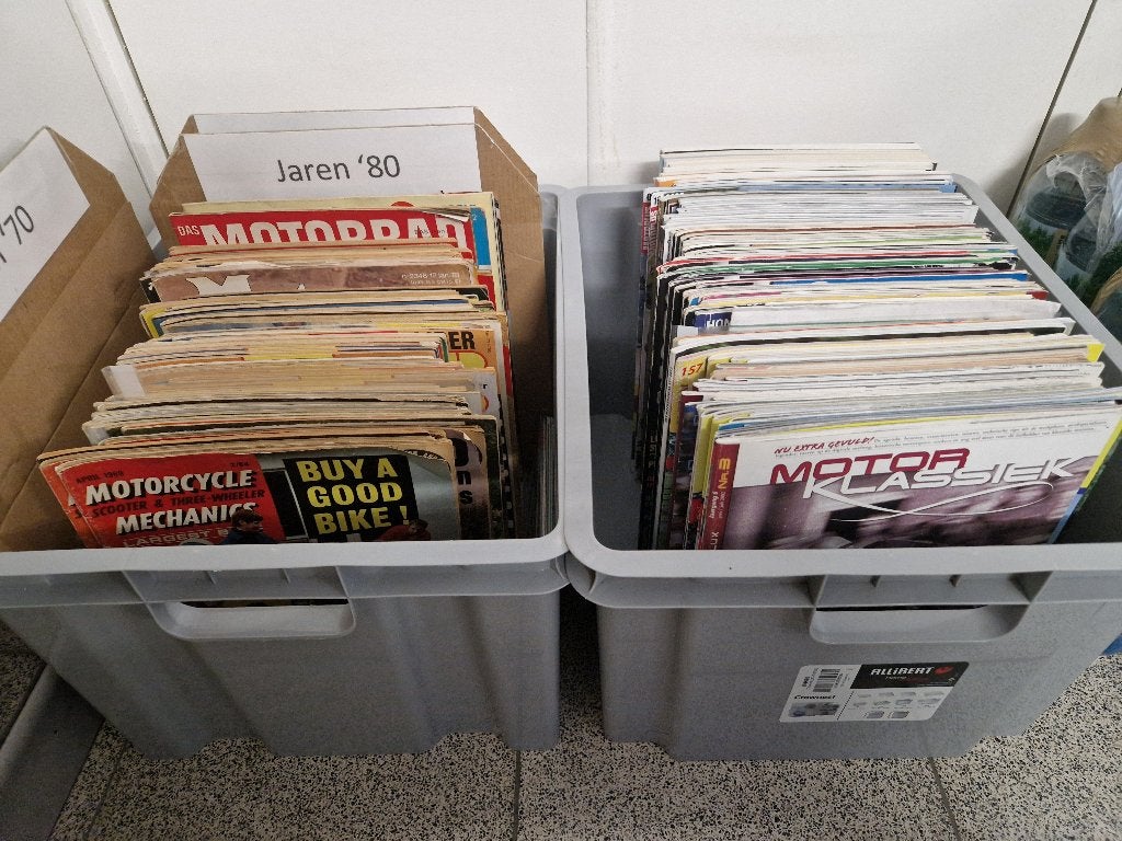 oude motor magazines - tijdschriften te koop, Ophalen, Gelezen