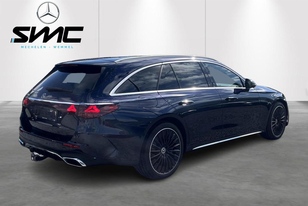 Mercedes-Benz E-klasse Estate E 300 e AMG Line, Auto's, Automaat, 4 cilinders, Blauw, Plug-in hybride
