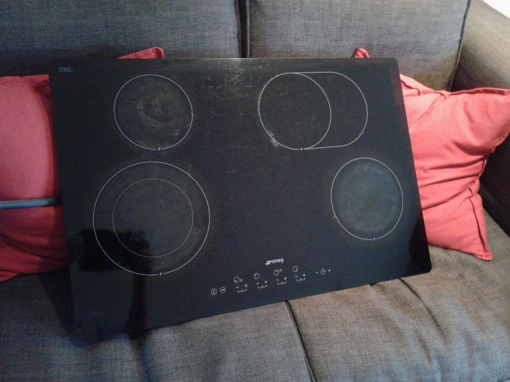 kookplaat SMEG vitrokeramisch, Ophalen, Gebruikt, Keramisch, Inbouw