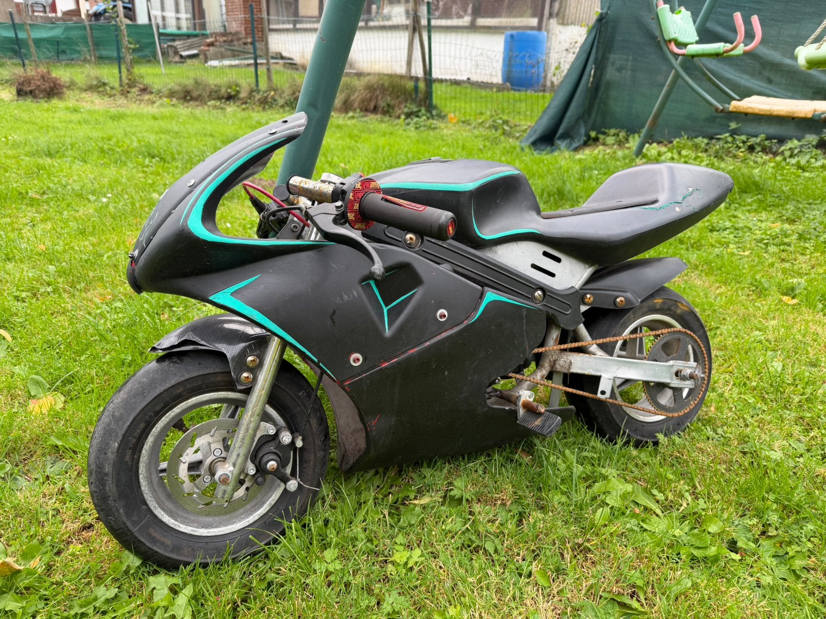 Pocketbike baan moto  kinderen, Ophalen, Zo goed als nieuw