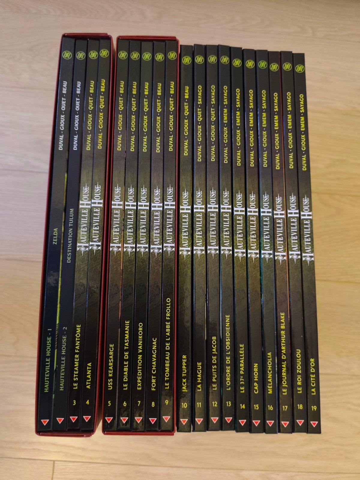 Hauteville House - Duval & Gioux - 19 tomes en EO - TTBE, Fred Duval et Thierry Gioux, Meerdere stripboeken, Ophalen, Gelezen
