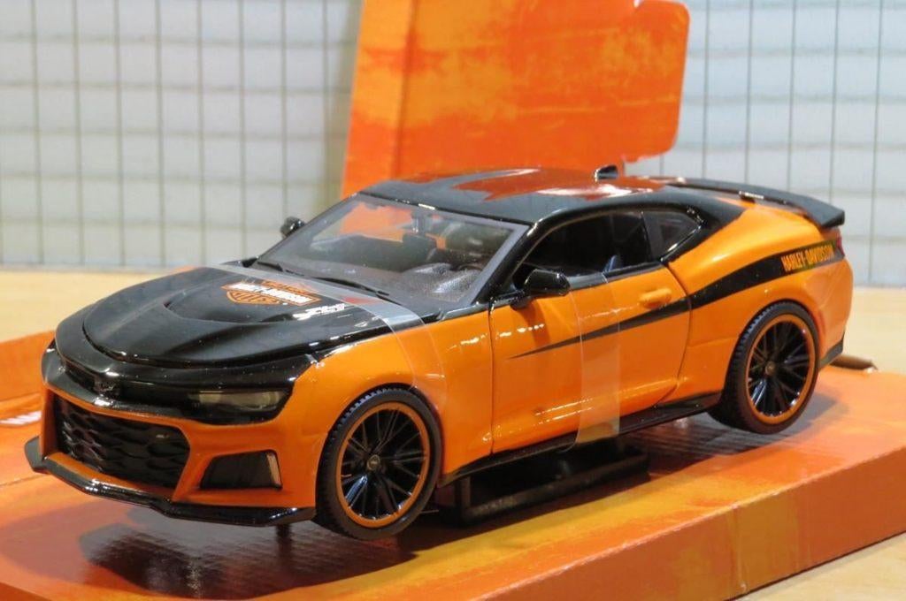 Chevrolet Camaro ZL1 Harley Davidson 1:24 32271, Hobby & Loisirs créatifs, Voitures miniatures | 1:24, Enlèvement ou Envoi, Neuf