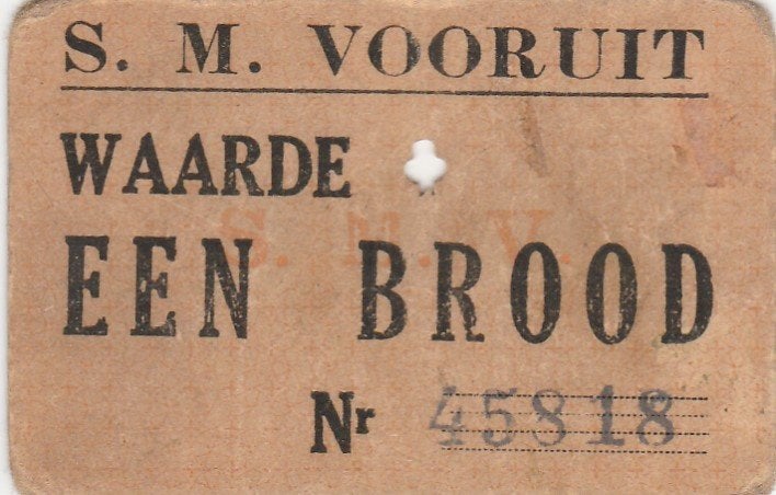 SM VOORUIT 1 BROOD, Verzamelen, Ophalen of Verzenden