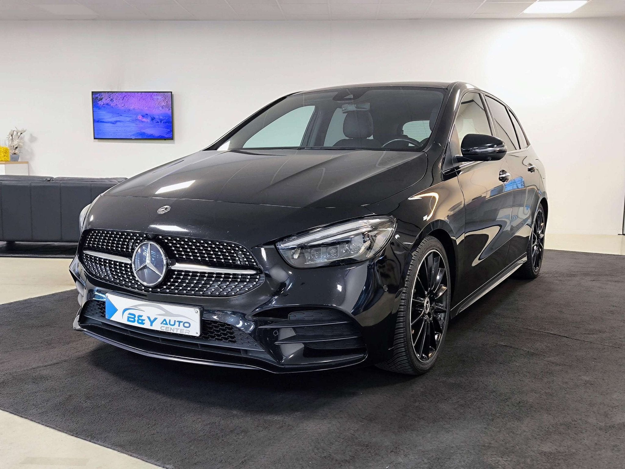 Mercedes-Benz B-Klasse 180 d Business Solution Dig. Cockpit, Auto's, Gebruikt, 4 cilinders, 116 pk, Zwart