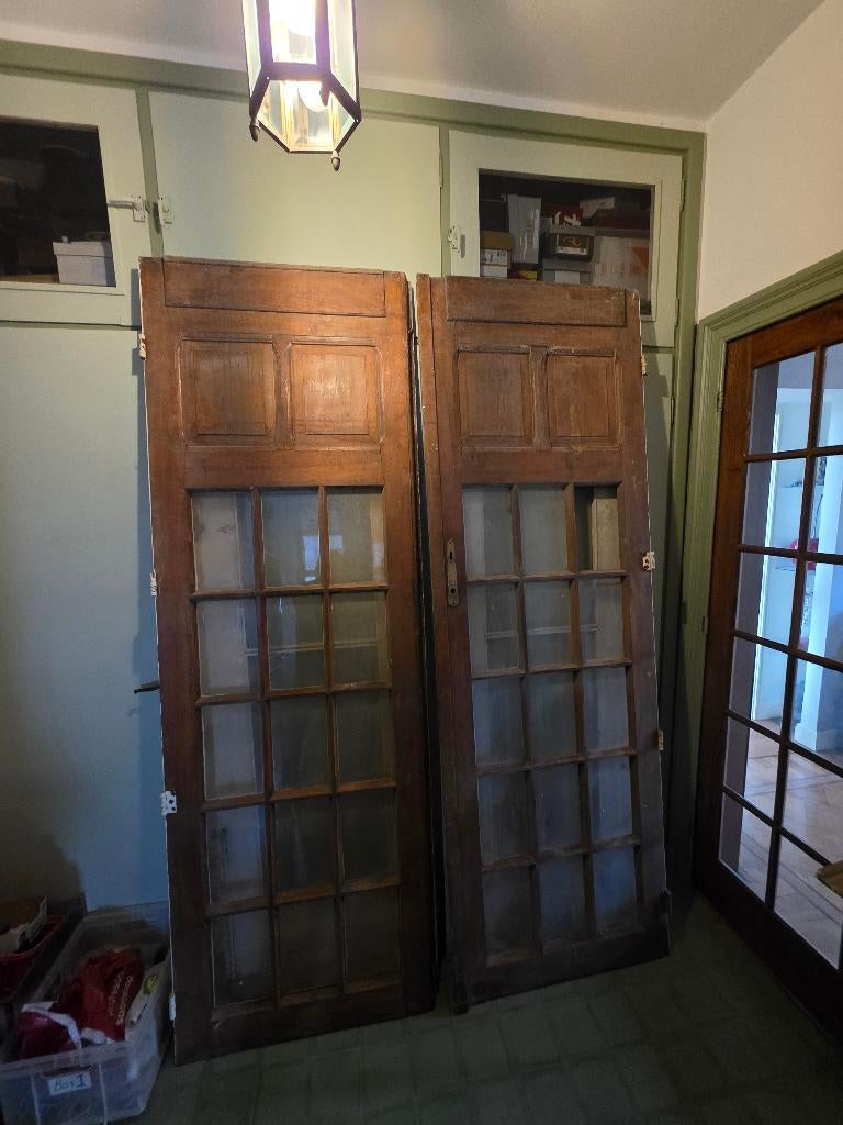 Oude deuren panelen paneeldeuren kastdeuren, Ophalen