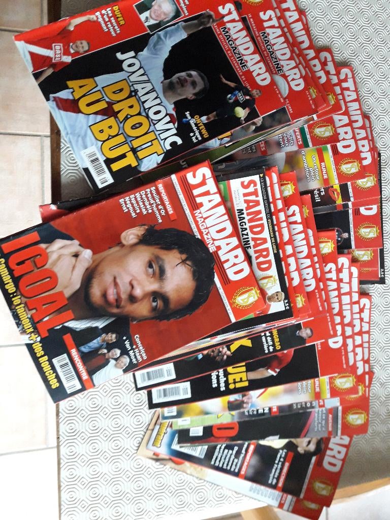 101 revues Standard magazine d’aout 2003 à mars 2015, Enlèvement