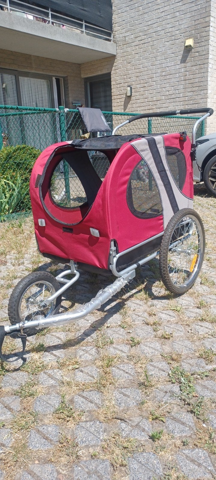 Fietsenkar 2 in 1., Ophalen, Hondenkar, Opvouwbaar