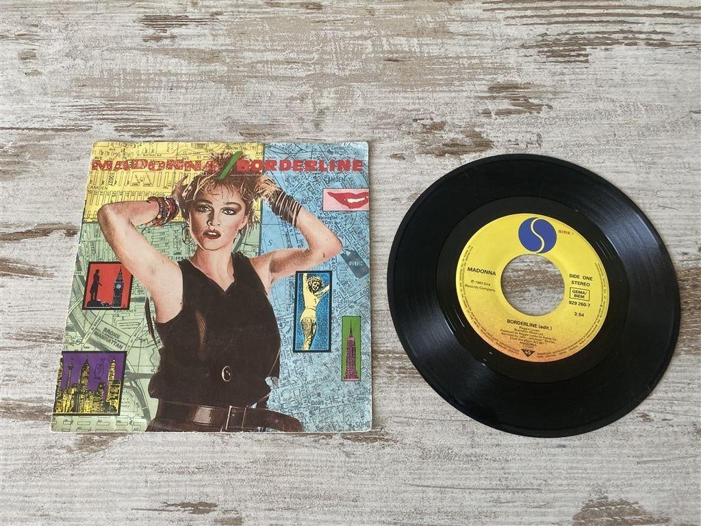 Madonna - Madonna borderline singles [1230], Verzenden, Zo goed als nieuw