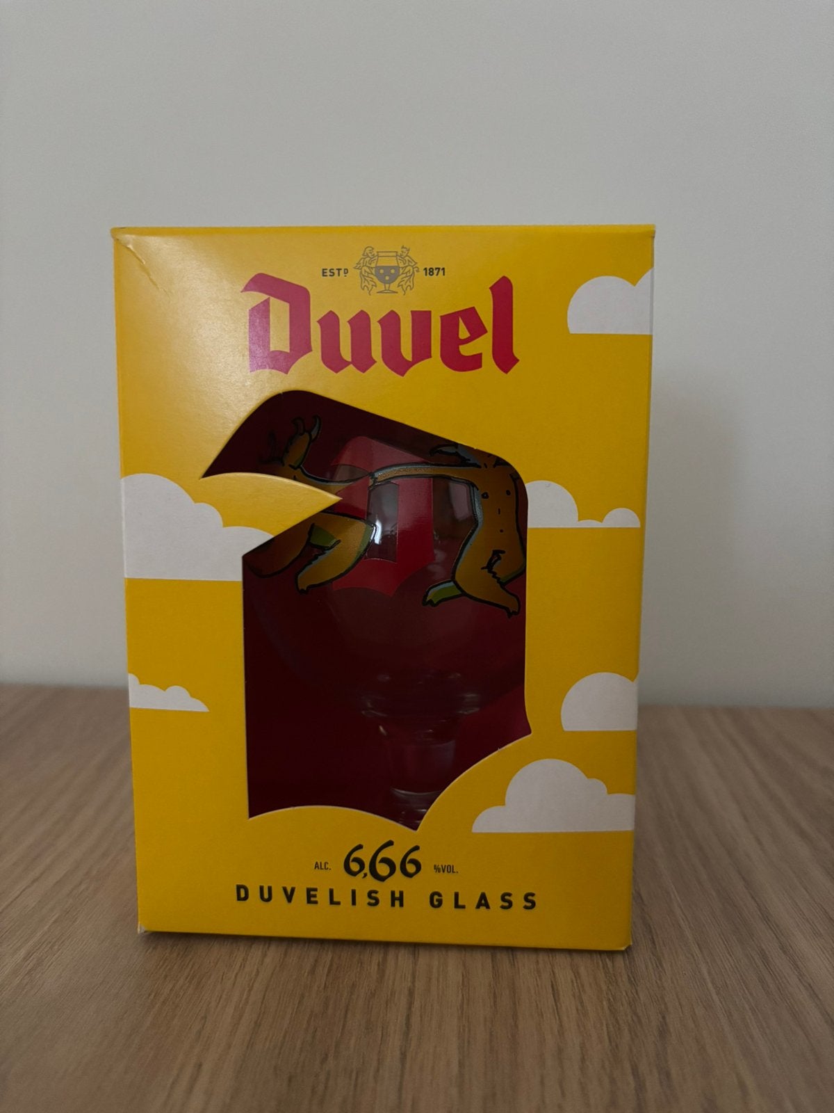 Duvel 6,66% - Duvelglas nieuw in doos, Collections, Enlèvement ou Envoi, Neuf