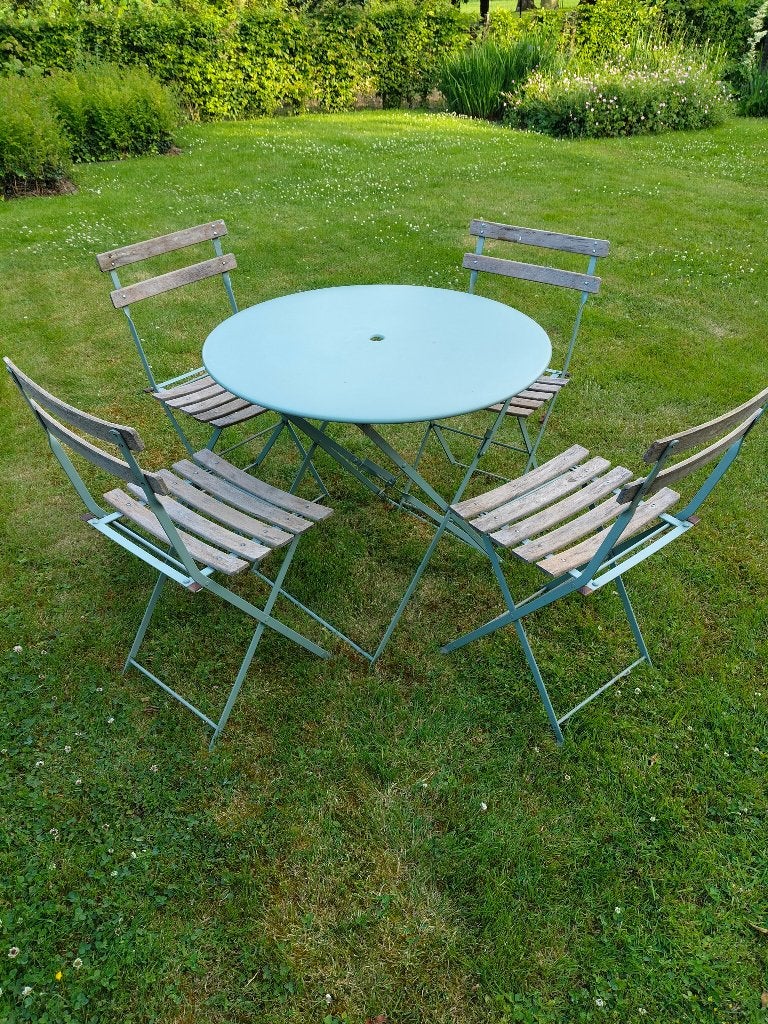 Set de bistrot, Jardin & Terrasse, Enlèvement, Utilisé, Salons de jardin