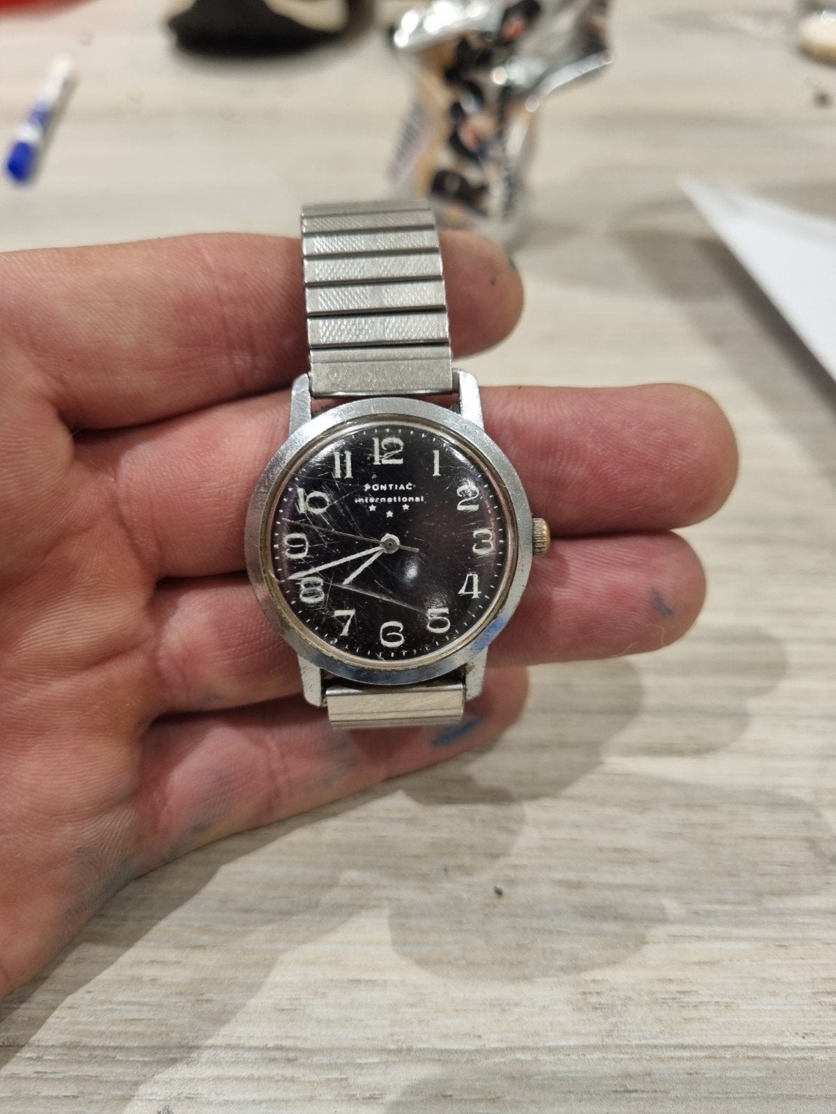 Montre homme automatique Pontiac international, Enlèvement ou Envoi