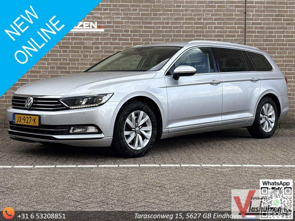 Volkswagen Passat Variant 1.6 TDI Connected Series DSG Autom, Auto's, Volkswagen, Bedrijf, Passat, ABS, Adaptieve lichten, Airbags