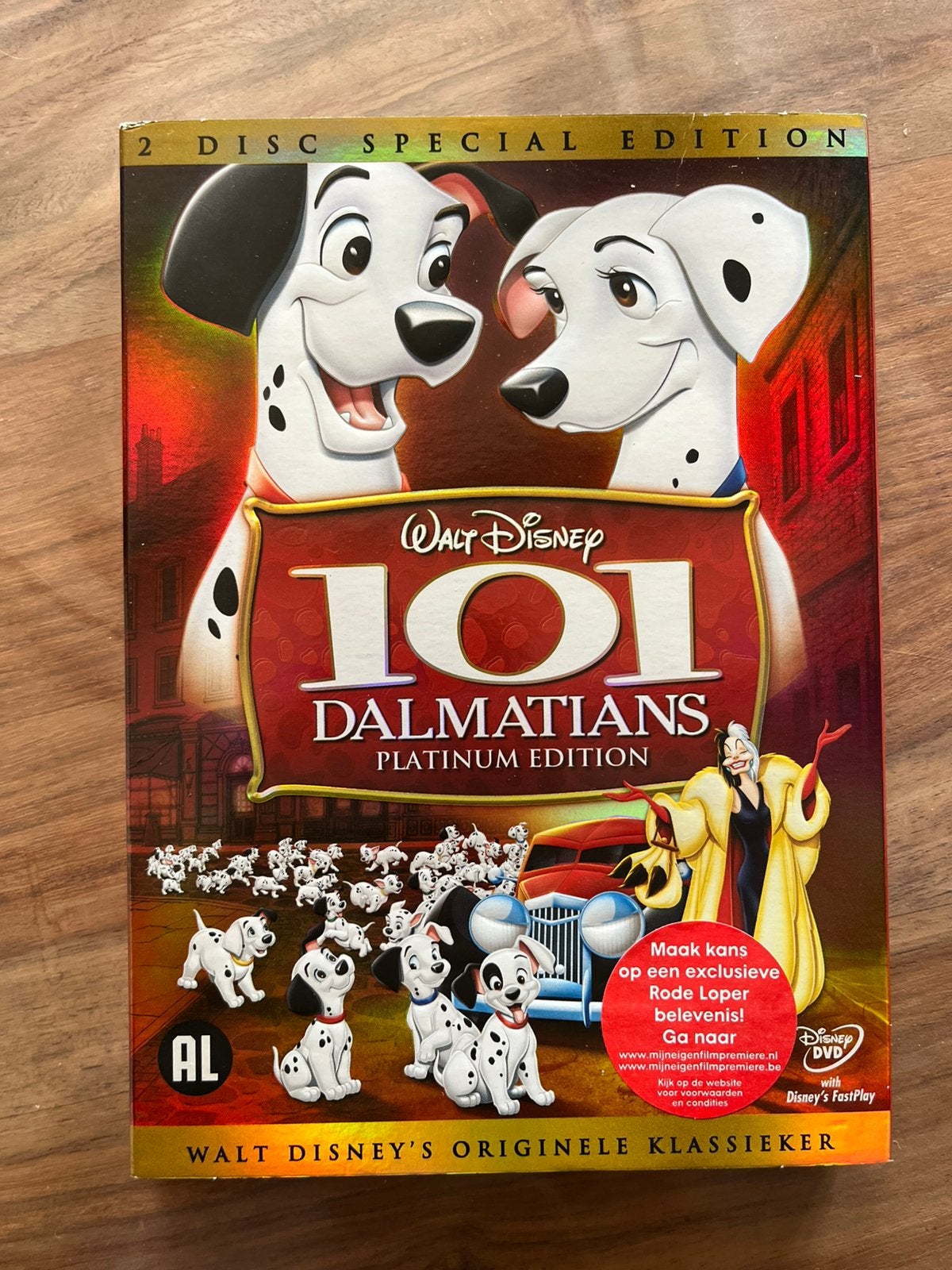 DVD 101 Dalmatiërs, Bonusmateriaal, Animatie, Nederlands, Ophalen of Verzenden
