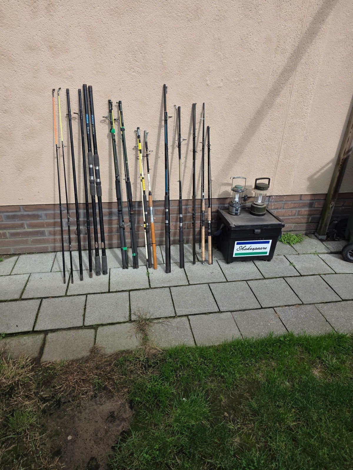 visgerief, Ophalen
