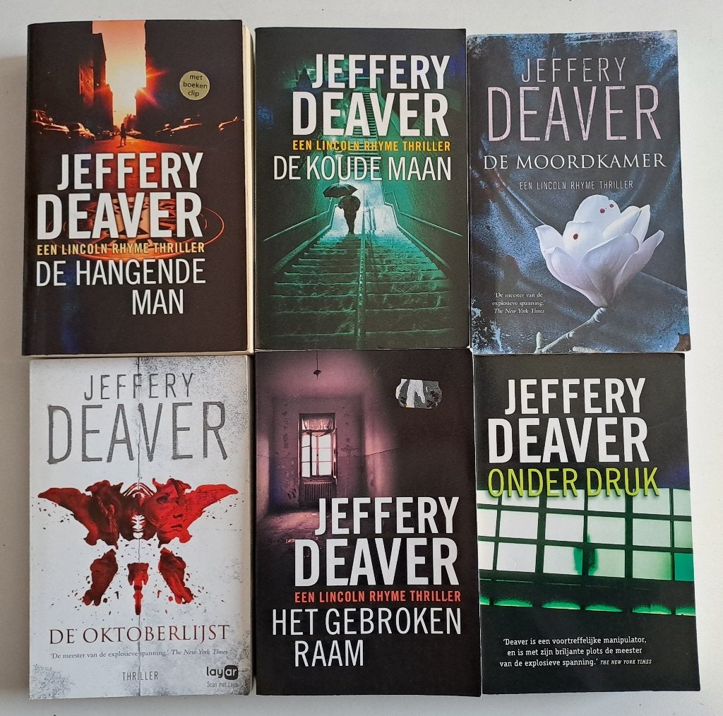 Boeken Jeffery Deaver, Ophalen of Verzenden, Gelezen