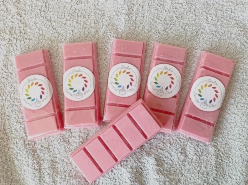 Snapbar waxmelt wax parfum bloem geur ENGLISH ROSE, Ophalen of Verzenden, Nieuw, Groen, Kaars