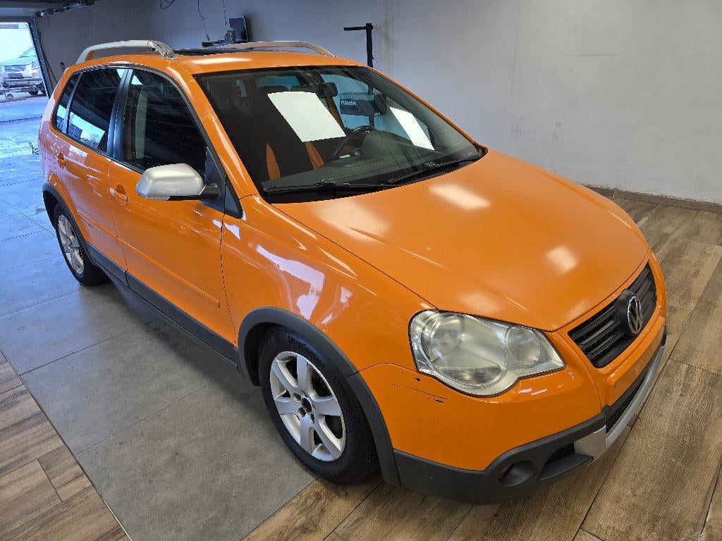 VW POLO CROSS 1.4 TDI 2009 AIRCO/TOIT OUVRANT/BON ETAT, Autos, Achat, Entreprise, Toit ouvrant, Diesel