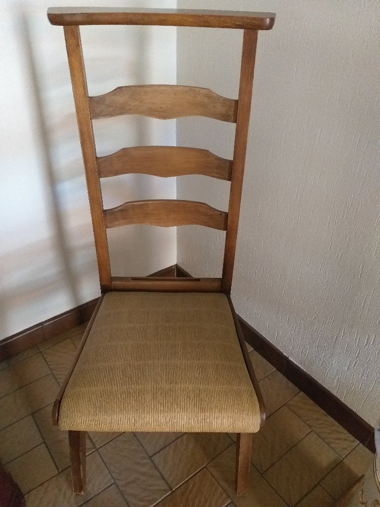 VINTAGE KERKSTOEL, Antiek en Kunst, Ophalen
