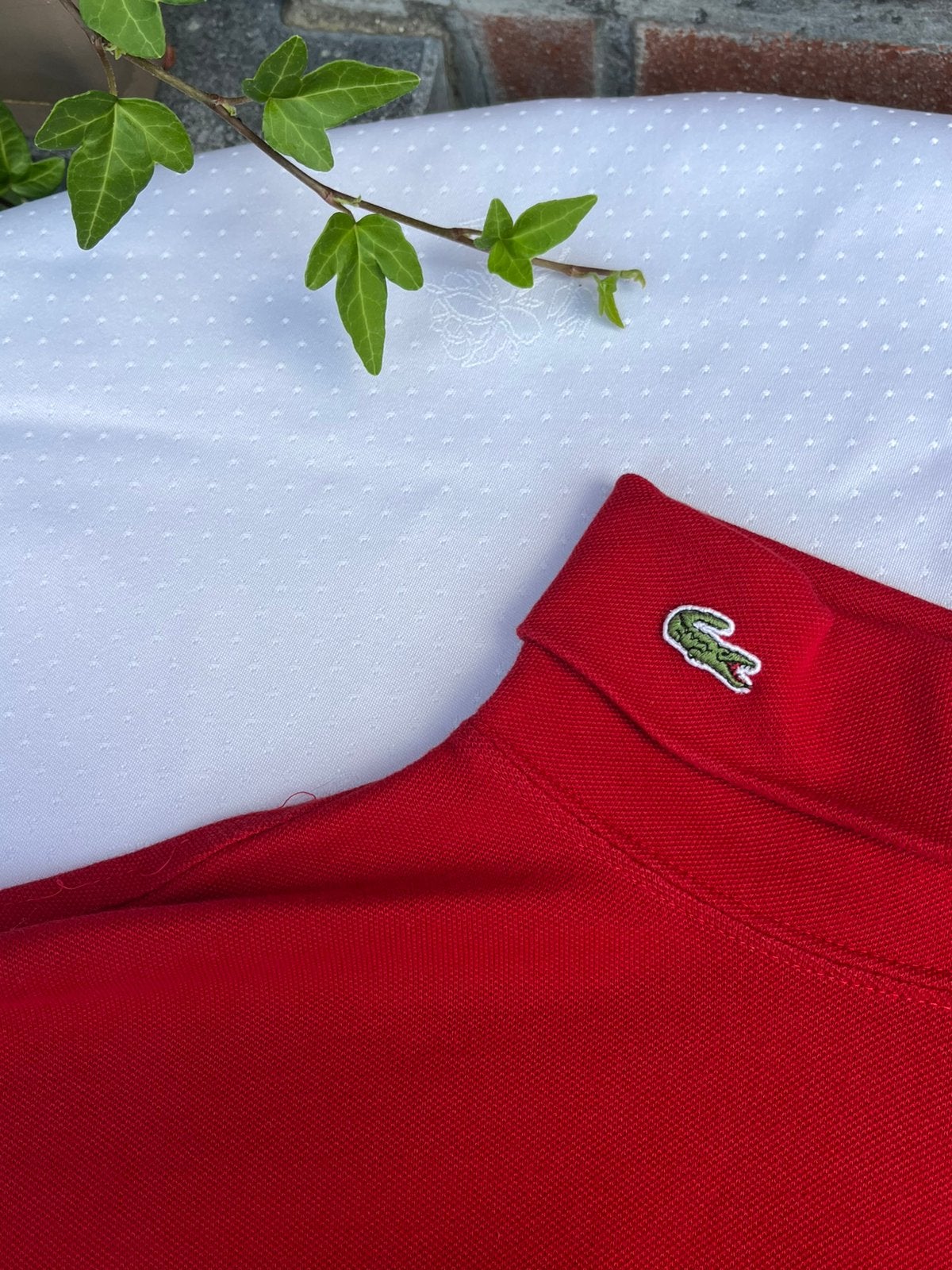 Pull à col roulé rouge Lacoste S, Vêtements | Hommes, Enlèvement ou Envoi, Comme neuf, Taille 46 (S) ou plus petite, Rouge