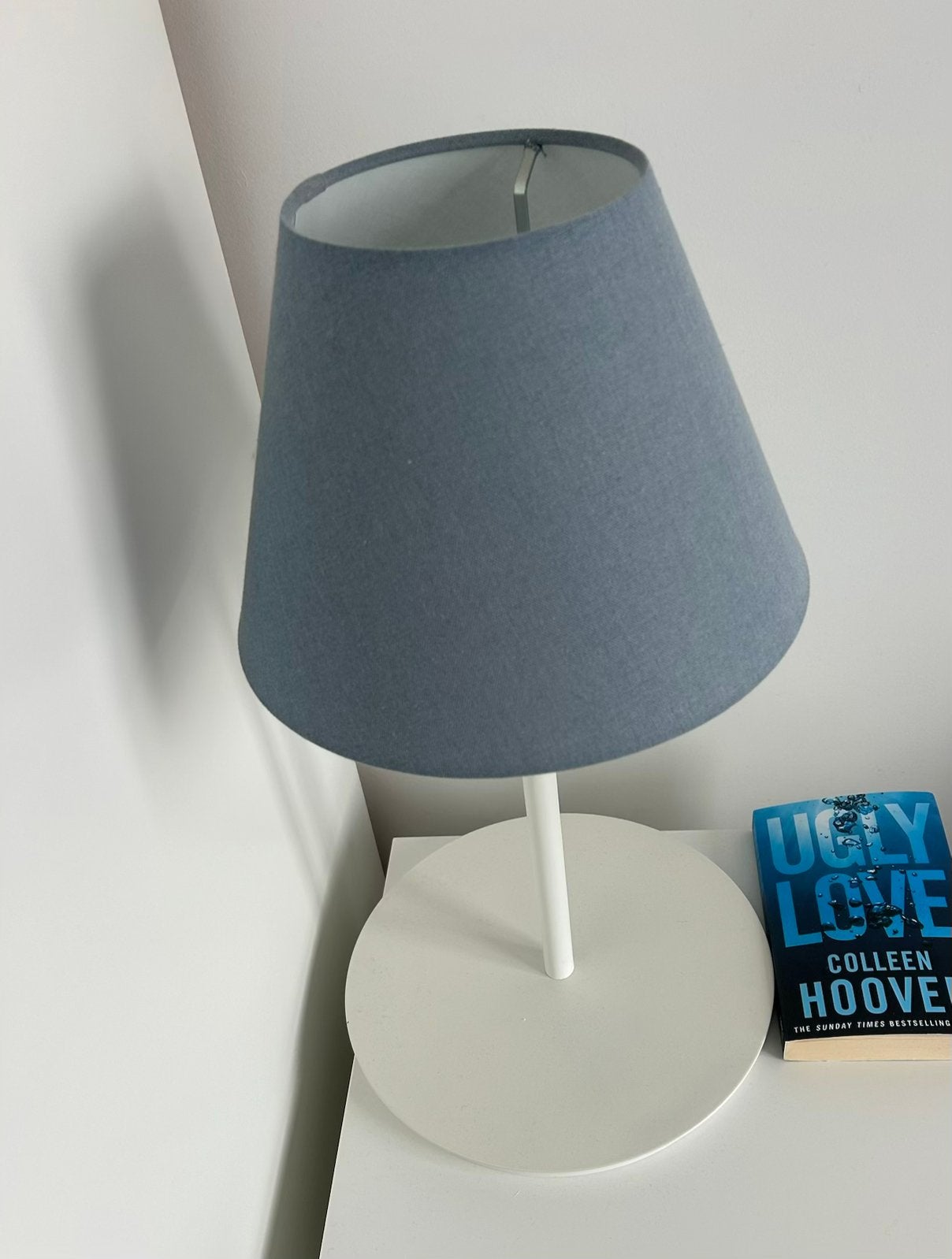 Tafellamp Ikea, Nachtlamp, Wit, Ophalen of Verzenden, Zo goed als nieuw