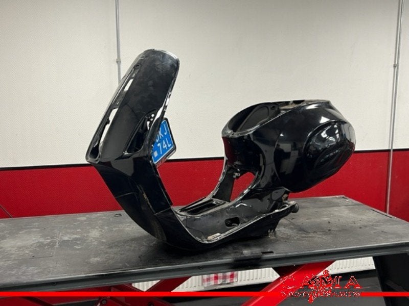 FRAME + KENTEKEN Sprint 4T 2014-2017 (C53 4T 2V EMEA 50cc), Fietsen en Brommers, Brommeronderdelen | Algemeen, Piaggio, Gebruikt