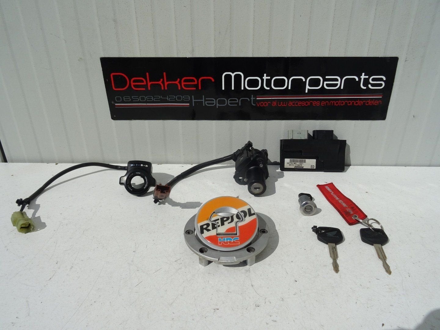 Complete Slotenset + ECU Honda CBR1000RR Fireblade 2006-2007, Motoren, Ophalen of Verzenden, -, -, -