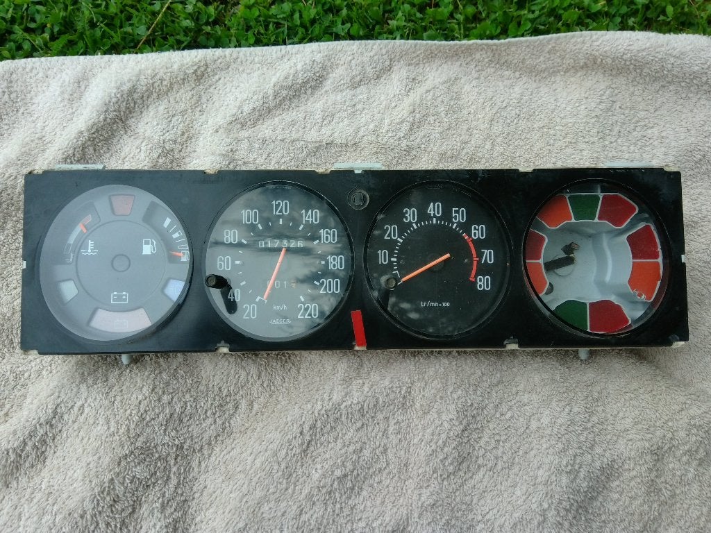 RENAULT 17 /20 :compteur +compte-tours et jauges /JAEGER, Autos : Pièces & Accessoires, Enlèvement ou Envoi, Utilisé, Renault
