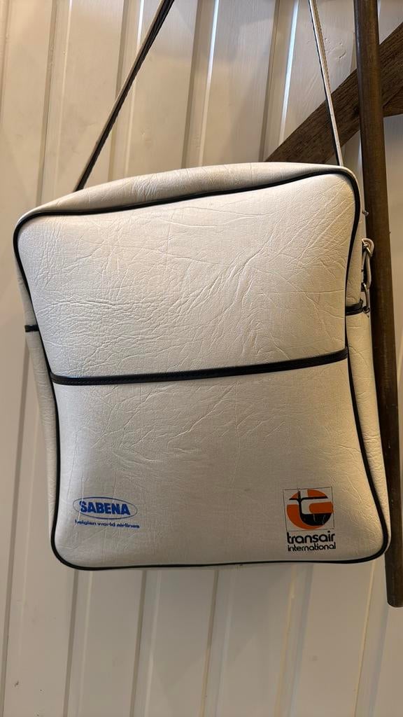 Vintage Sabena tas, Antiquités & Art, Antiquités | Vêtements et Textile, Enlèvement