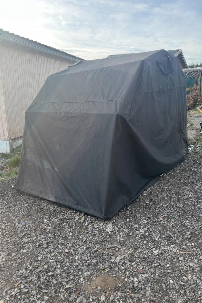 Garage pliable pour moto et Quad, Ophalen