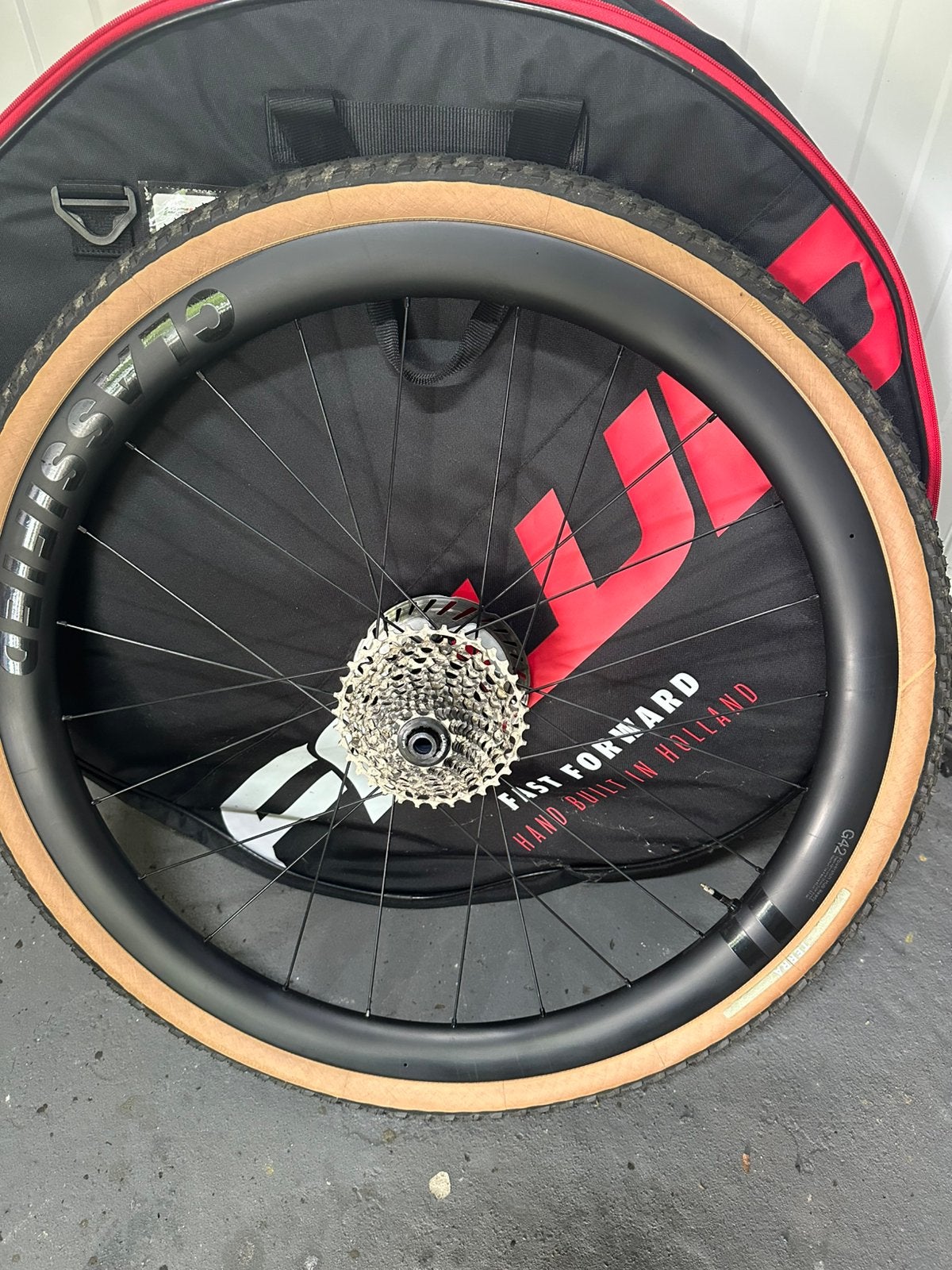 Classified wielset, Fietsen en Brommers, Ophalen, Zo goed als nieuw, Carbon