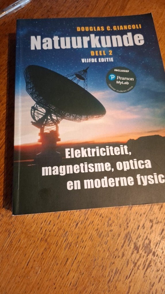 Natuurkunde Deel 2: Elektriciteit, magnetisme, ... 5e editie, Enlèvement ou Envoi, Comme neuf, Enseignement supérieur, Douglas C. Giancoli