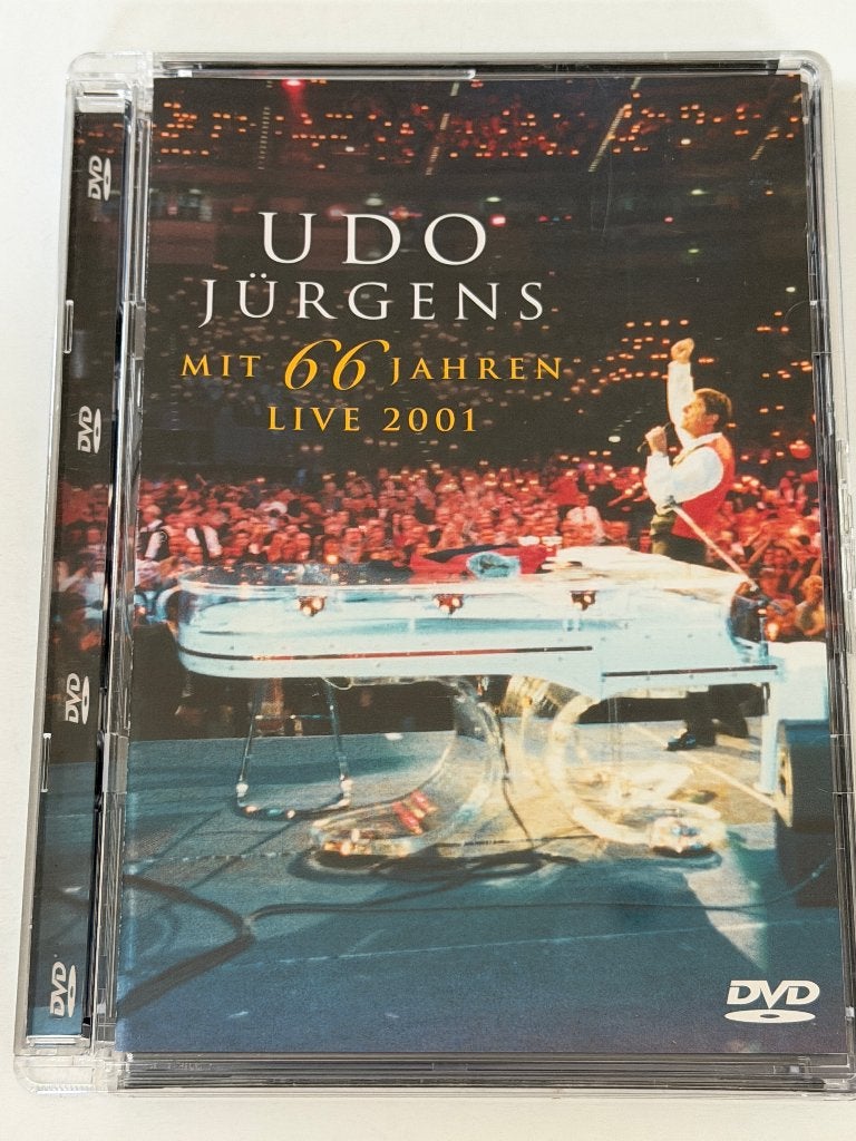 Udo Jürgens – Mit 66 Jahren - Live 2001 (DVD), Alle leeftijden, Ophalen of Verzenden, Gebruikt, Concert