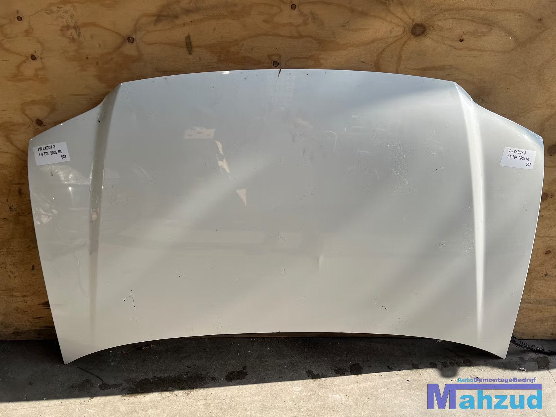 VW CADDY 3 wit motorkap 2004-2014, Volkswagen, Volkswagen AG, Vw@volkswagen.de, Utilisé