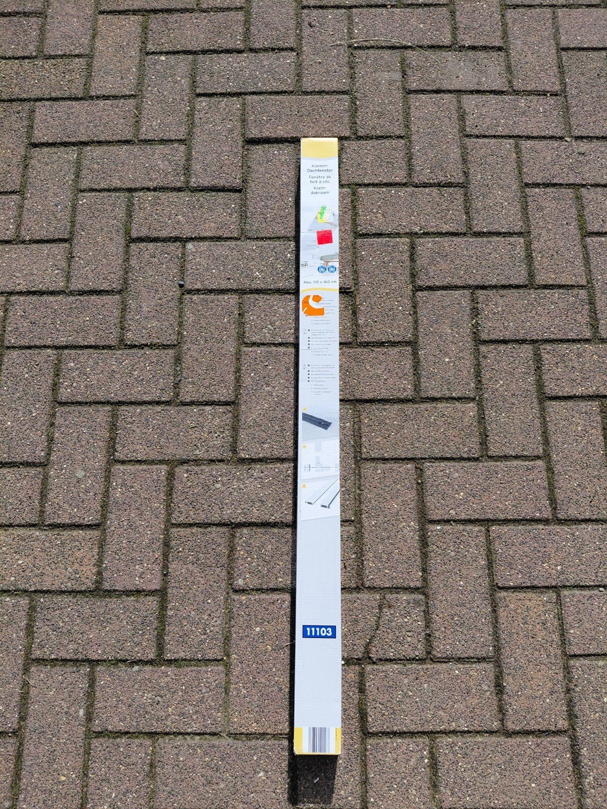 Nieuw in doos: Aluminium klemhor / plissé voor dakraam, Doe-het-zelf en Bouw, Ophalen, Nieuw