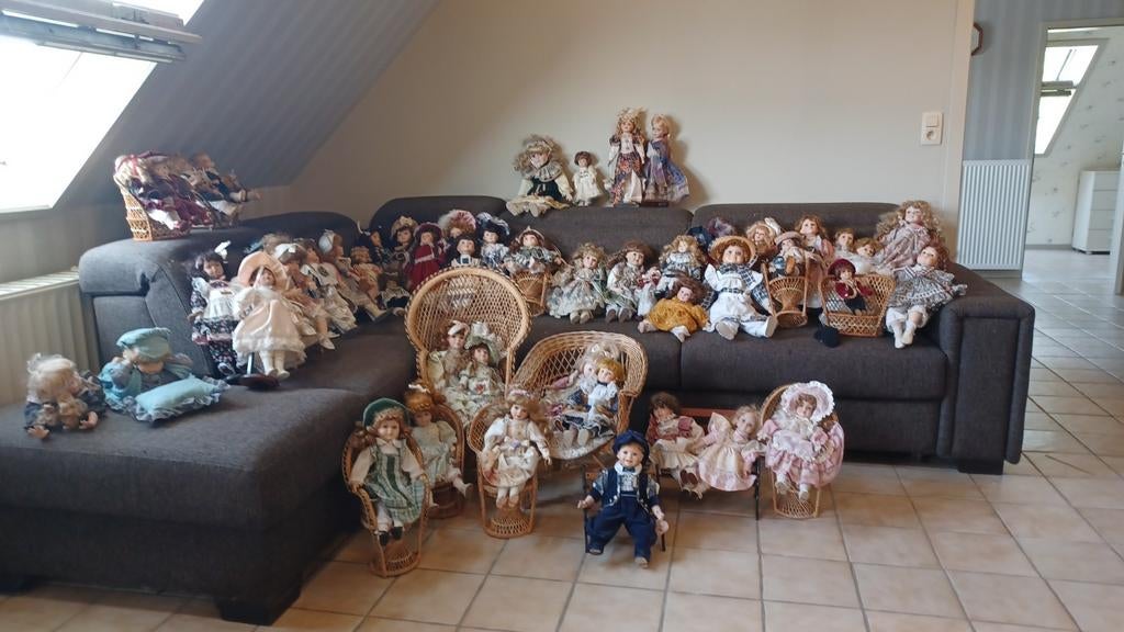 Porseleinen poppen, Ophalen