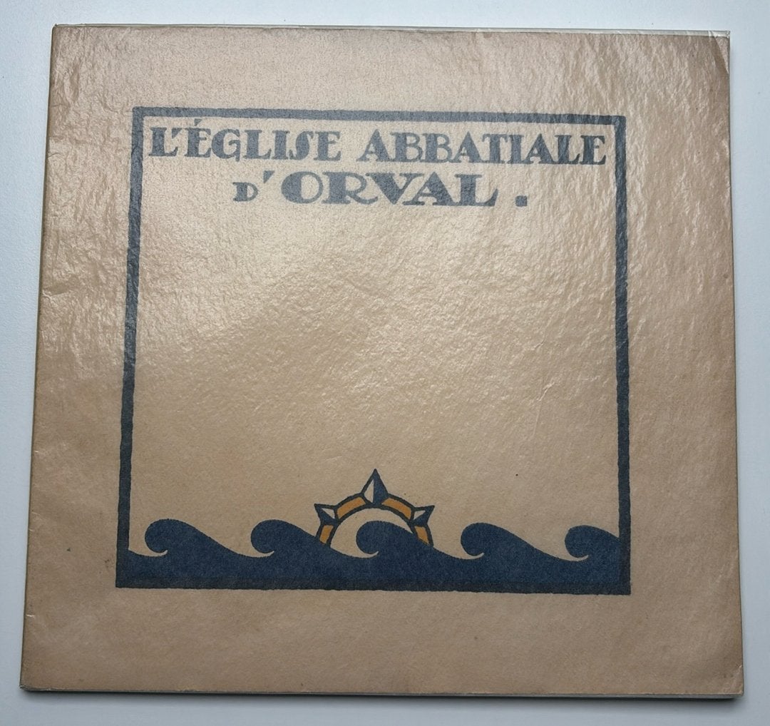 • L'église abbatiale d'Orval (1929) - nieuwstaat!, Antiek en Kunst, Ophalen of Verzenden
