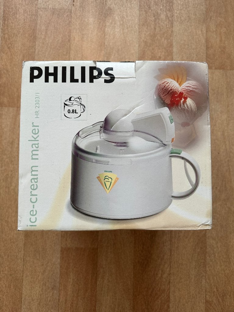 PHILIPS Roomijs, Sorbet & Yoghurt Maker, Enlèvement, Comme neuf