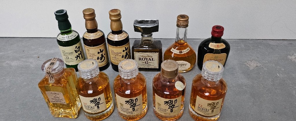 Japanse whisky miniaturen verzameling, Verzamelen, Ophalen of Verzenden