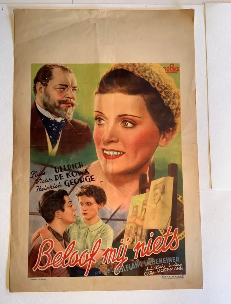 Verzameling oude filmaffiches, Ophalen, Gebruikt, Film, Poster