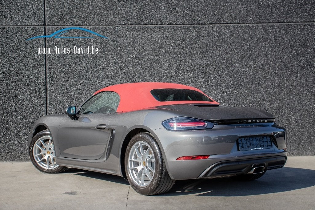 Porsche 718 Boxster 2.0 Turbo PDK Cabriolet 982/HISTORIQUE, Autos, Euro 6, Entreprise, Entretenue par le concessionnaire, Noir