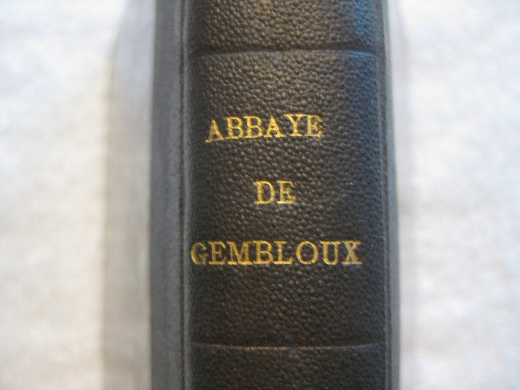 Gembloux Floreffe – abbé Toussaint – 1879 et 1882 - rare, Livres, Enlèvement ou Envoi, Utilisé
