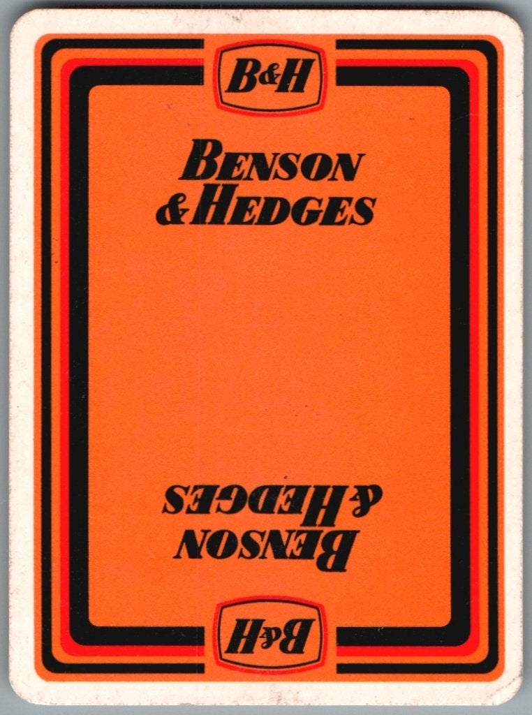 speelkaart - LK16168 - Benson & Hedges, Collections, Enlèvement ou Envoi, Comme neuf, Carte(s) à jouer