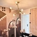 Hanglamp inclusief 6 x G125 ledlamp., Huis en Inrichting, Ophalen, E27 (groot), Zo goed als nieuw, Vintage - industrieel