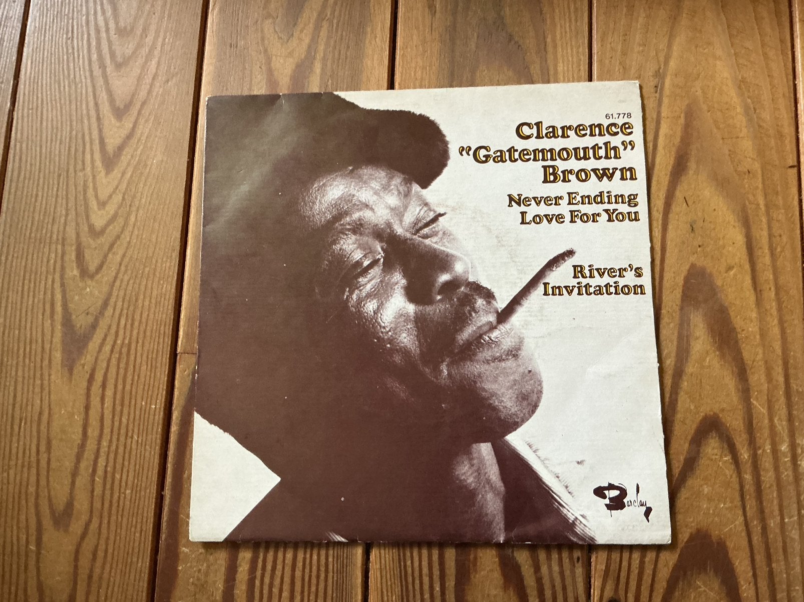 Clarence Gatemouth Brown de 7 pouces : un amour sans fin, CD & DVD, Vinyles | Jazz & Blues, Enlèvement ou Envoi, Utilisé