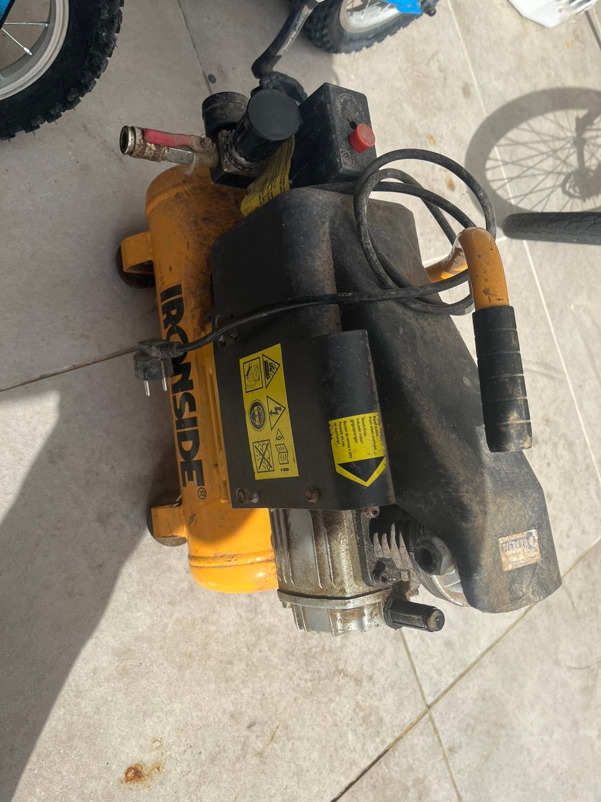 Ironside compressor, Bricolage & Construction, Enlèvement, Comme neuf