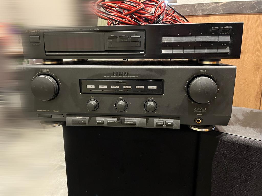 JBL luidsprekers en versterker jarne ‘90, Ophalen, Gebruikt, Overige merken