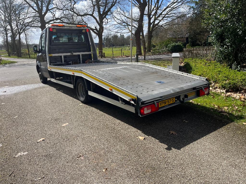 Mercedes Sprinter 519 CDI AUTOTRANSPORTER DEPANAGE, Auto's, Euro 6, Blauw, Mercedes-Benz, Bedrijf