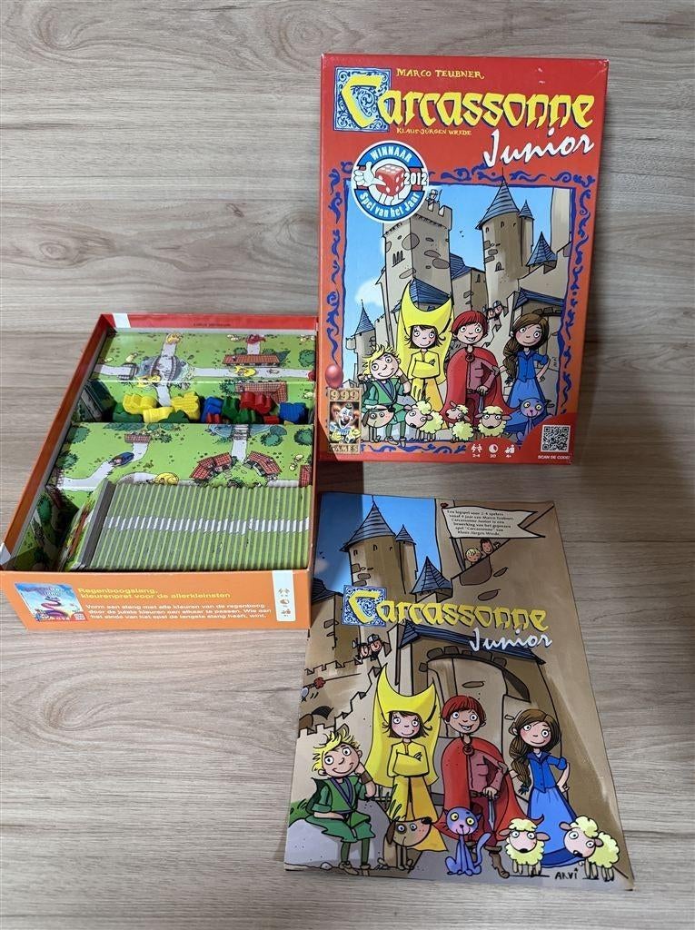 Carcassonne Junior - 999 games - s3251, Hobby en Vrije tijd, Verzenden, Zo goed als nieuw