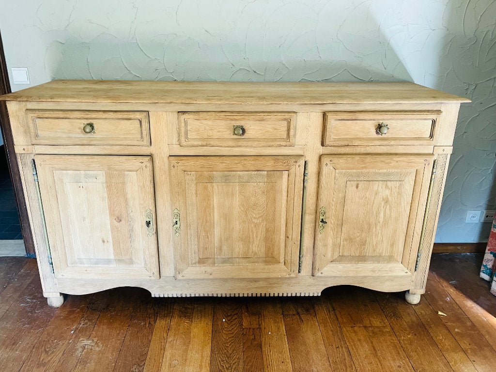 Dressoir, Ophalen, Gebruikt, 150 tot 200 cm, Eikenhout
