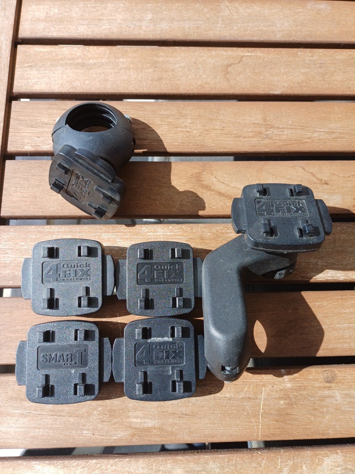 Verschillende 4quick fix gps- gsm stuurhouders, Fietsen en Brommers, Ophalen, GPS